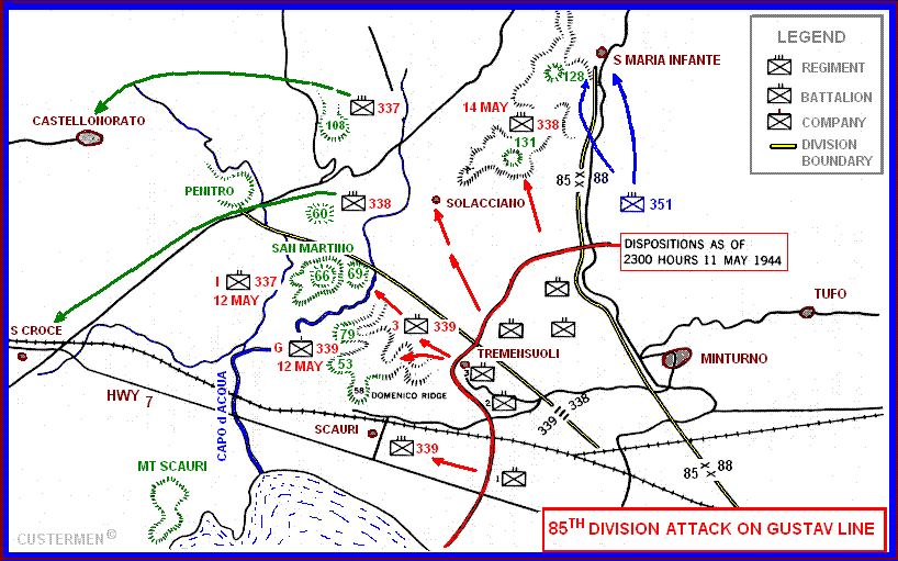 Map of Hill 69