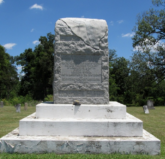 Monument at Camp Beauregard