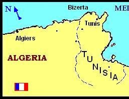 Map of North Africa